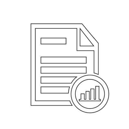 Document iconのイラスト素材