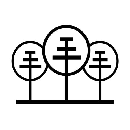 tree iconのイラスト素材