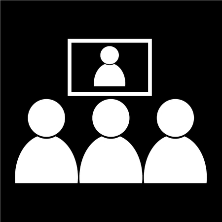 Conference iconのイラスト素材