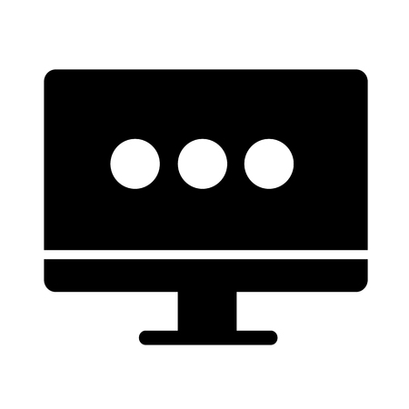 computer iconのイラスト素材