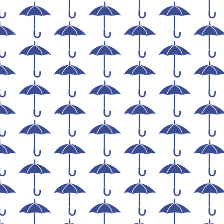 Pattern background Umbrella iconのイラスト素材