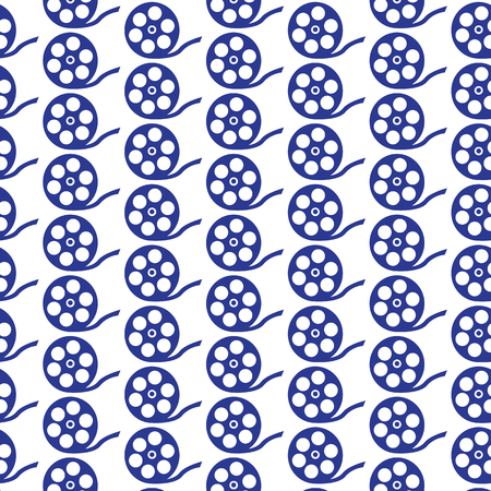 pattern background Film Reel Iconのイラスト素材