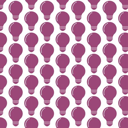 Pattern background bulb iconのイラスト素材