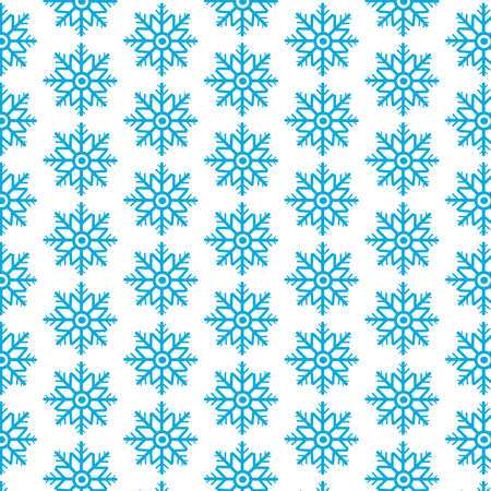 Pattern background snowflake iconのイラスト素材
