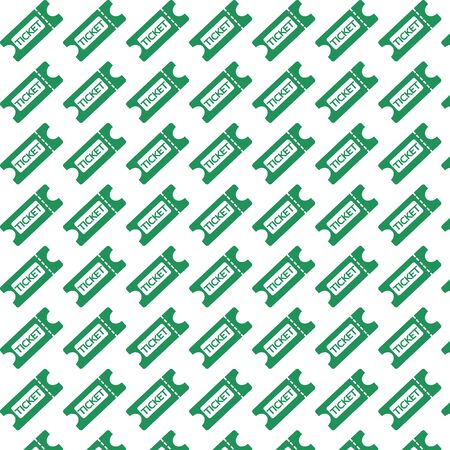 Pattern background ticket iconのイラスト素材