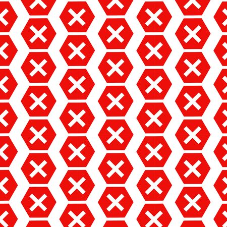 Pattern background Error Iconのイラスト素材