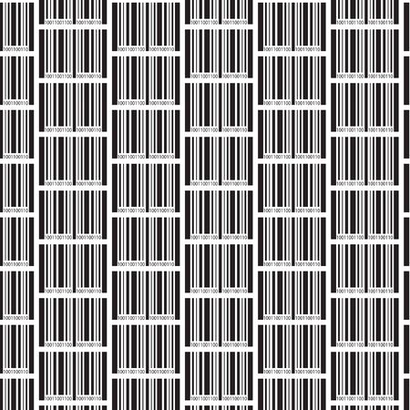 Pattern background Barcode iconのイラスト素材