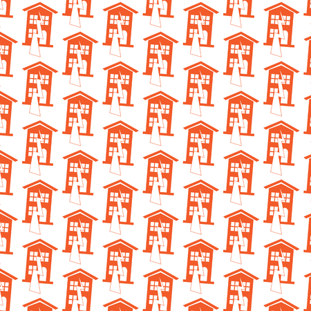 Pattern background Earthquake Symbol iconのイラスト素材