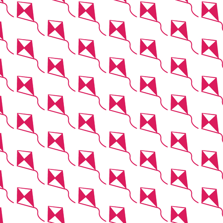Pattern background Kite iconのイラスト素材