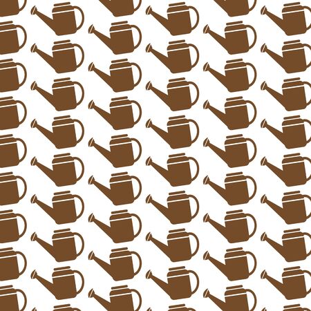 Pattern background Watering Can iconのイラスト素材