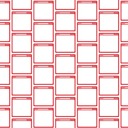 Pattern background browser iconのイラスト素材