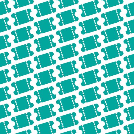 Pattern background Ticket iconのイラスト素材