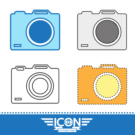 camera icon Vector illustration.のイラスト素材