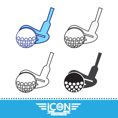 Golf Icon Vector illustration.のイラスト素材