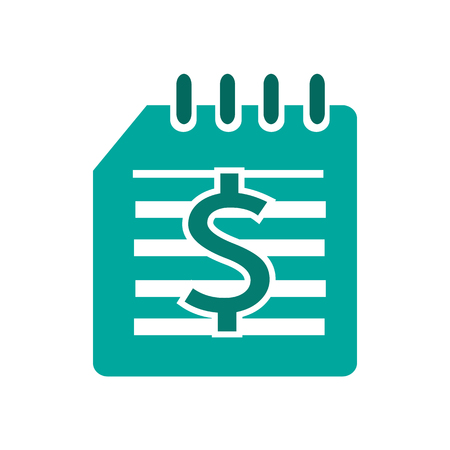 dollar money iconのイラスト素材