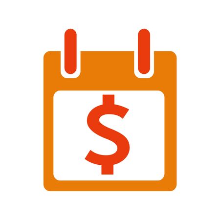 dollar money iconのイラスト素材