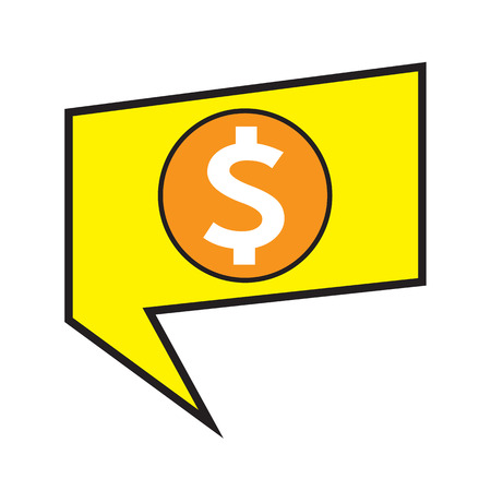 Dollar sign money iconのイラスト素材