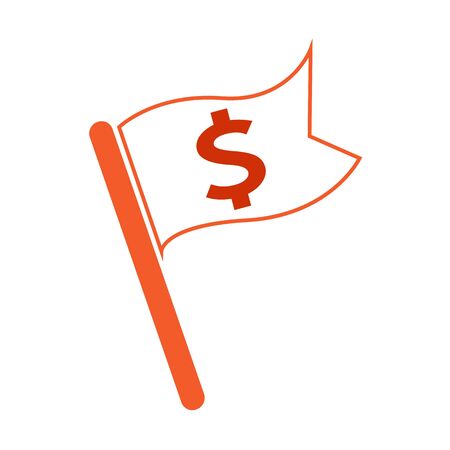 Dollar sign money iconのイラスト素材