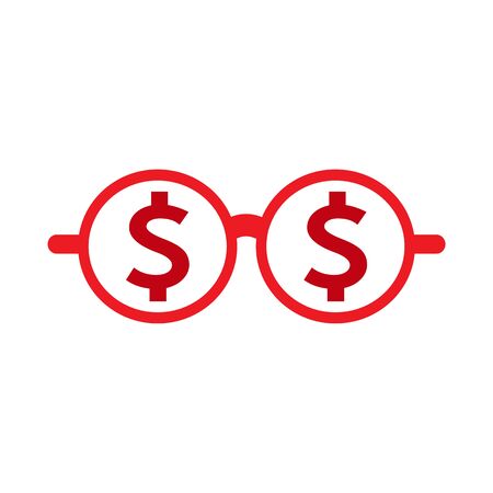 dollar sign money iconのイラスト素材