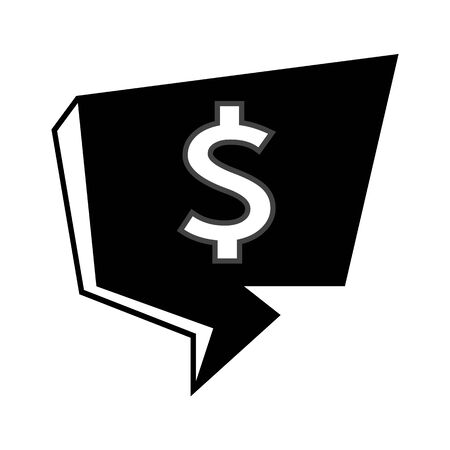 Dollar sign money icon.のイラスト素材