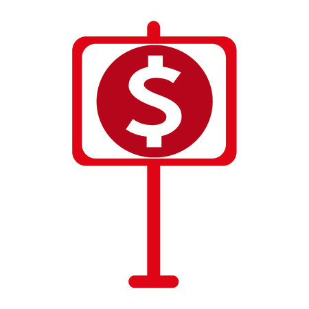 Dollar sign money iconのイラスト素材