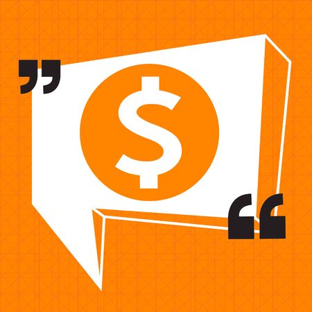 Dollar sign money icon.のイラスト素材