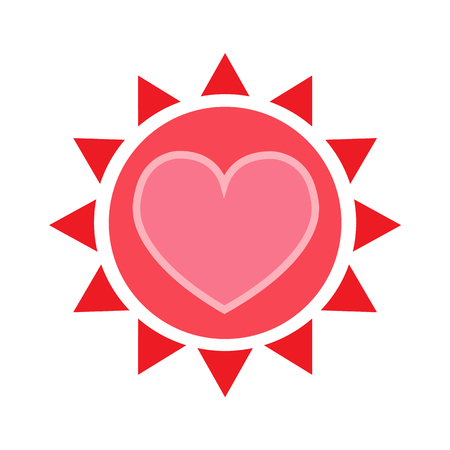 Heart vector iconのイラスト素材