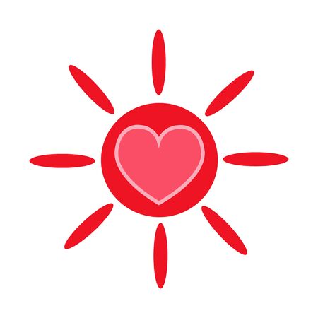 Heart vector iconのイラスト素材