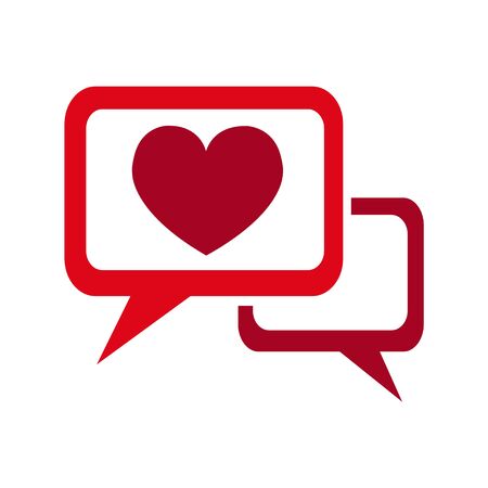 Heart vector iconのイラスト素材