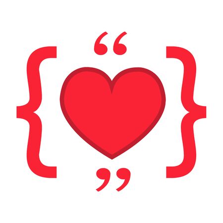 Heart vector iconのイラスト素材