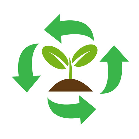 Plant tree icon vectorのイラスト素材