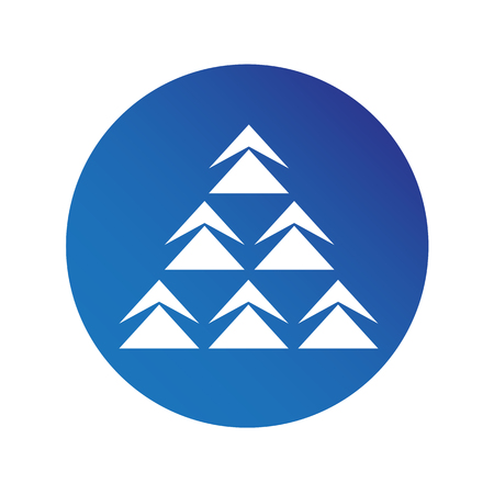 simple arrow sign iconのイラスト素材