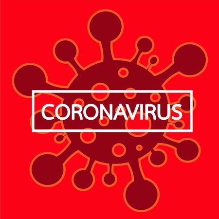 COVID-19 Vector Coronavirus icon sign designのイラスト素材
