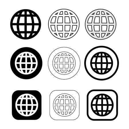 Simple Web Icon sign designのイラスト素材