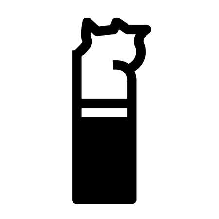 Simple Cigarette Icon sign designのイラスト素材