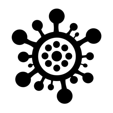 Coronavirus icon , COVID-19 Vector Iconのイラスト素材