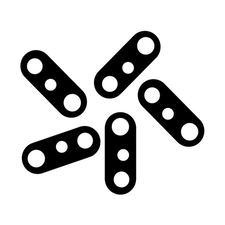 Bacteria Iconのイラスト素材