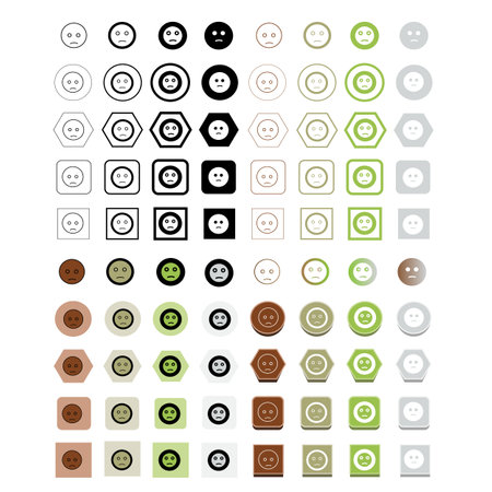 emoji vector illustration iconのイラスト素材