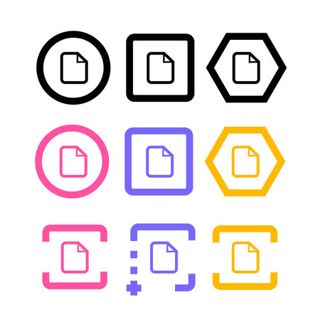 document iconのイラスト素材