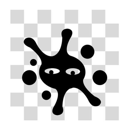 Bacteria Iconのイラスト素材