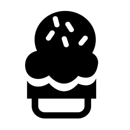 icecream iconのイラスト素材