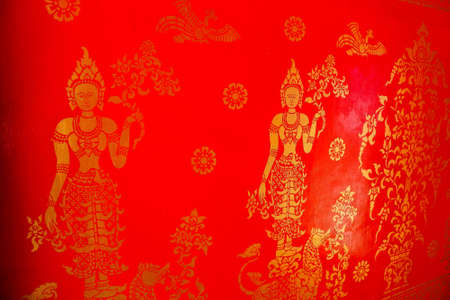 Wat Thai Wang Kham temple Landmark at Khao Wong in Kalasin province