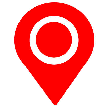 pin icon sign symbol designのイラスト素材
