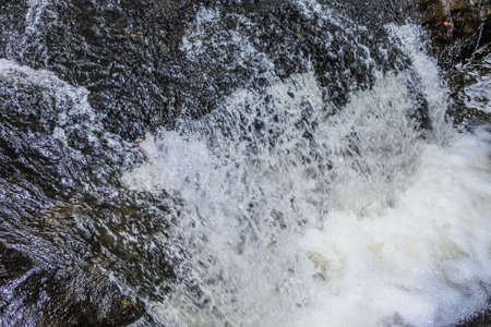Huai Luang Waterfall  or Bak Teo Waterfall in Phu Chong Na Yoi National Park, Ubonratchathani...