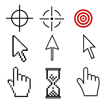 set of iconsのイラスト素材