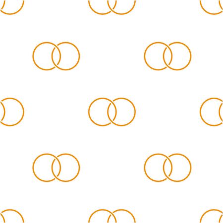 seamless background with colored rings, vector illustrationのイラスト素材