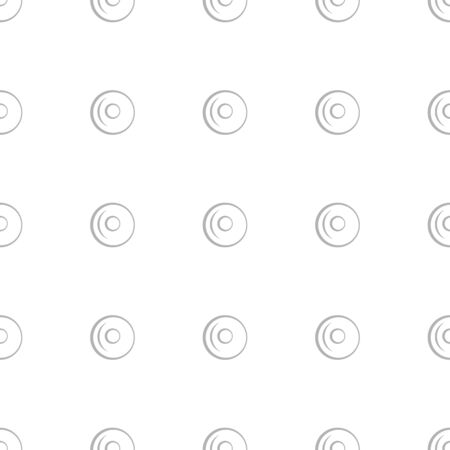 Seamless vector illustration. gray circles on a white background.のイラスト素材