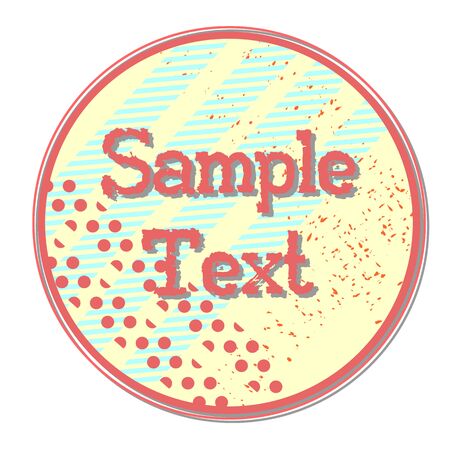 Colorful circle background with space for your text design. eps 10のイラスト素材