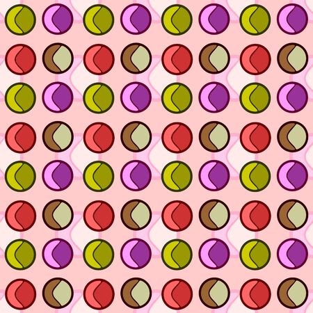 Vintage abstract seamless pattern. eps 10のイラスト素材