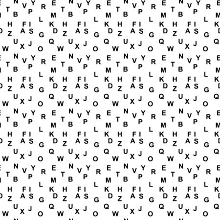 Seamless Letter Pattern. Vector eps 10のイラスト素材
